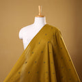 Yellow - prewashed cotton jacquard weave fabric 38