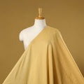 Yellow - prewashed cotton plain fabric 11 - handcrafted
