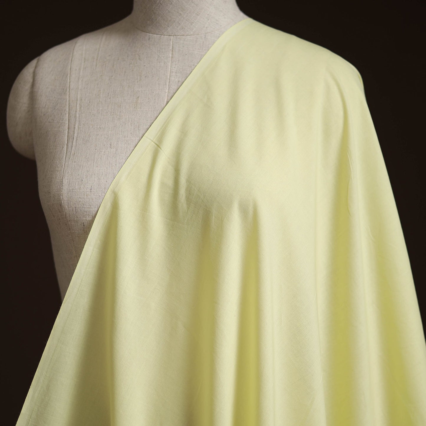 Prewashed cotton plain fabric 30 - handcrafted