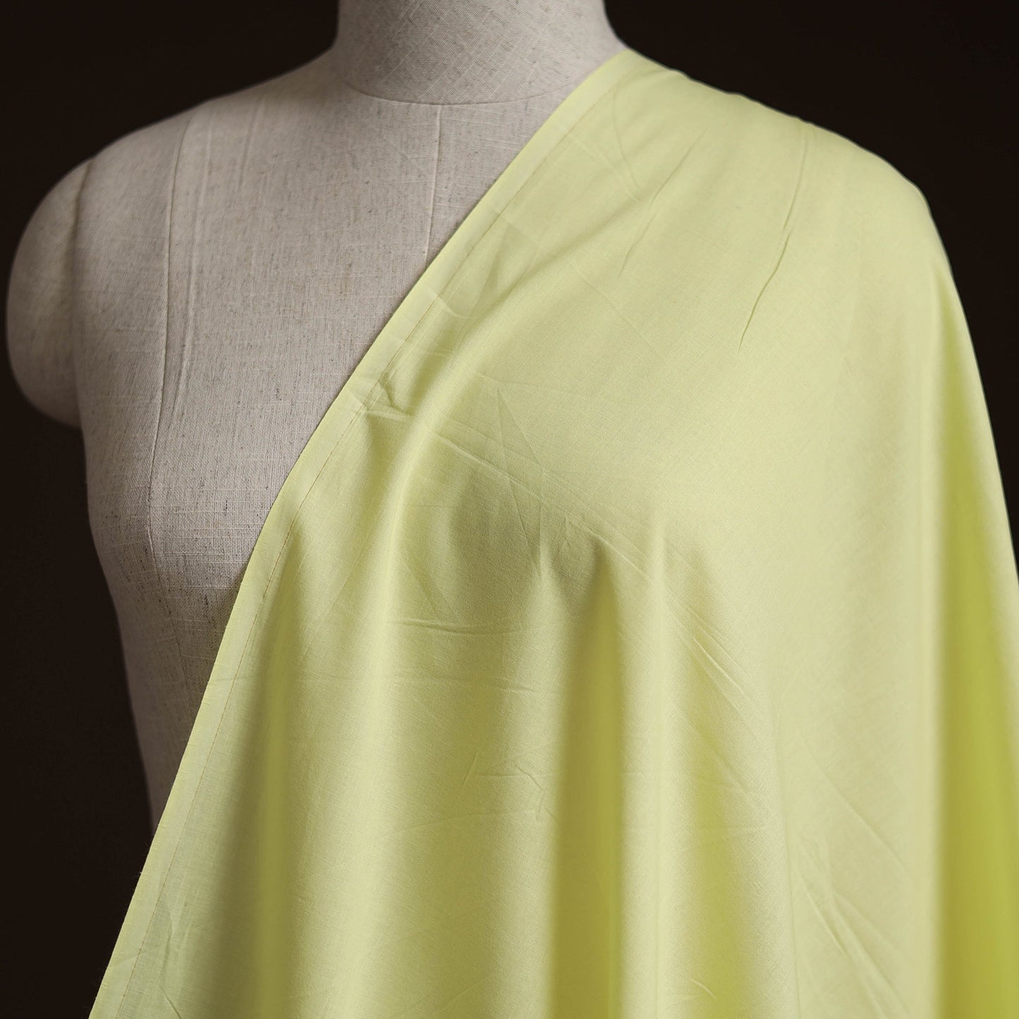 Prewashed cotton plain fabric 32 - handcrafted