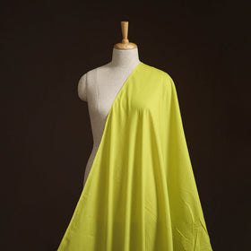 Yellow - prewashed dyed cotton plain fabric 38 - handcrafted