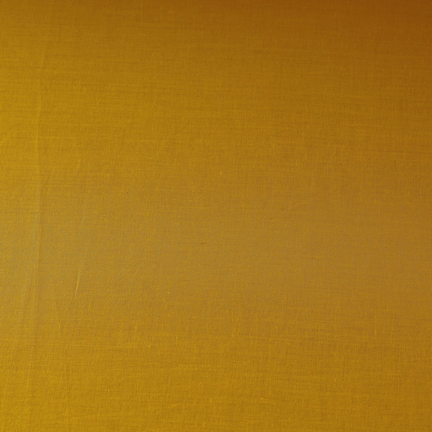 Yellow - prewashed plain cotton fabric 03 - handcrafted