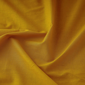 Yellow - prewashed plain cotton fabric 03 - handcrafted