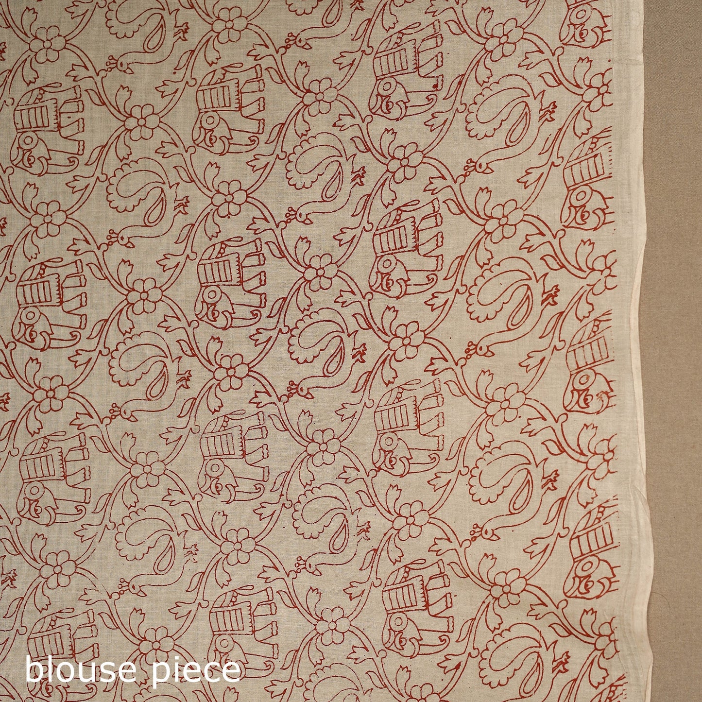 Yellow - printed cotton nellore kalamkari saree 60