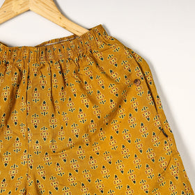  Ajrakh Block Printed Cotton Unisex Boxer/Shorts 
