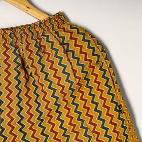  Ajrakh Block Printed Cotton Unisex Boxer/Shorts 