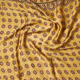  Ajrakh Block Printed Modal Silk Precut fabric 