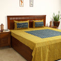 ajrakh double bed cover set