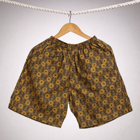  iTokri Casuals - Ajrakh Print Cotton Unisex Boxer/Shorts 