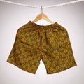 Buy iTokri Casuals - Ajrakh Print Cotton Unisex Boxer/Shorts Online at iTokri.com