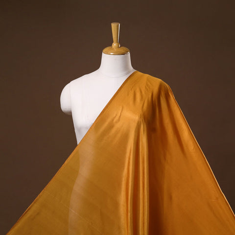 Pure bangalore silk natural dyed plain fabric 03