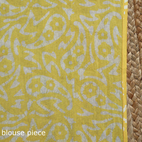 Pure mul cotton hand block batik print saree 92