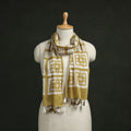 Pure mul cotton kutch hand block batik print stole