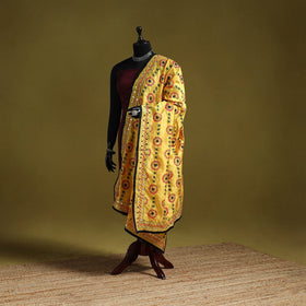 Ranihati chapa work chanderi silk hand embroidery dupatta