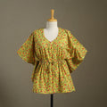 Sanganeri Block Print Cotton Kaftan (Short)