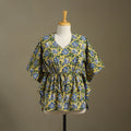Sanganeri Block Print Cotton Kaftan (Short)