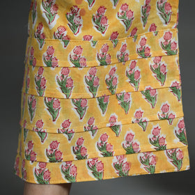 Buy Sanganeri Block Printed Cotton Elasticated Palazzo Online at iTokri.com