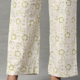  Sanganeri Block Printed Cotton Kurta with Palazzo & Dupatta Set 