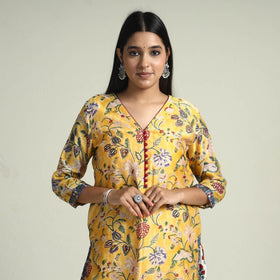 Sanganeri Kurta with Palazzo & Dupatta Set
