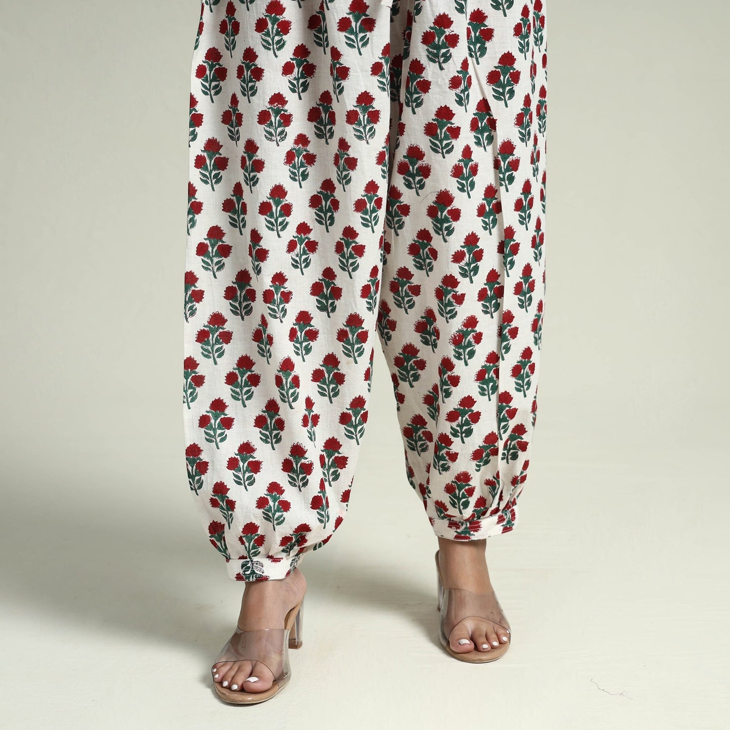 Sanganeri Kurta with Palazzo & Dupatta Set
