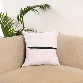 Yellow - sanganeri cushion cover 10 - handcrafted