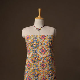 Sanganeri hand block print cotton 2pc unstitched dress