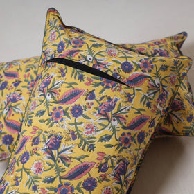 Sanganeri hand block print pillow cover (set of 2) 14