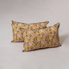 Sanganeri hand block print pillow cover (set of 2) 17