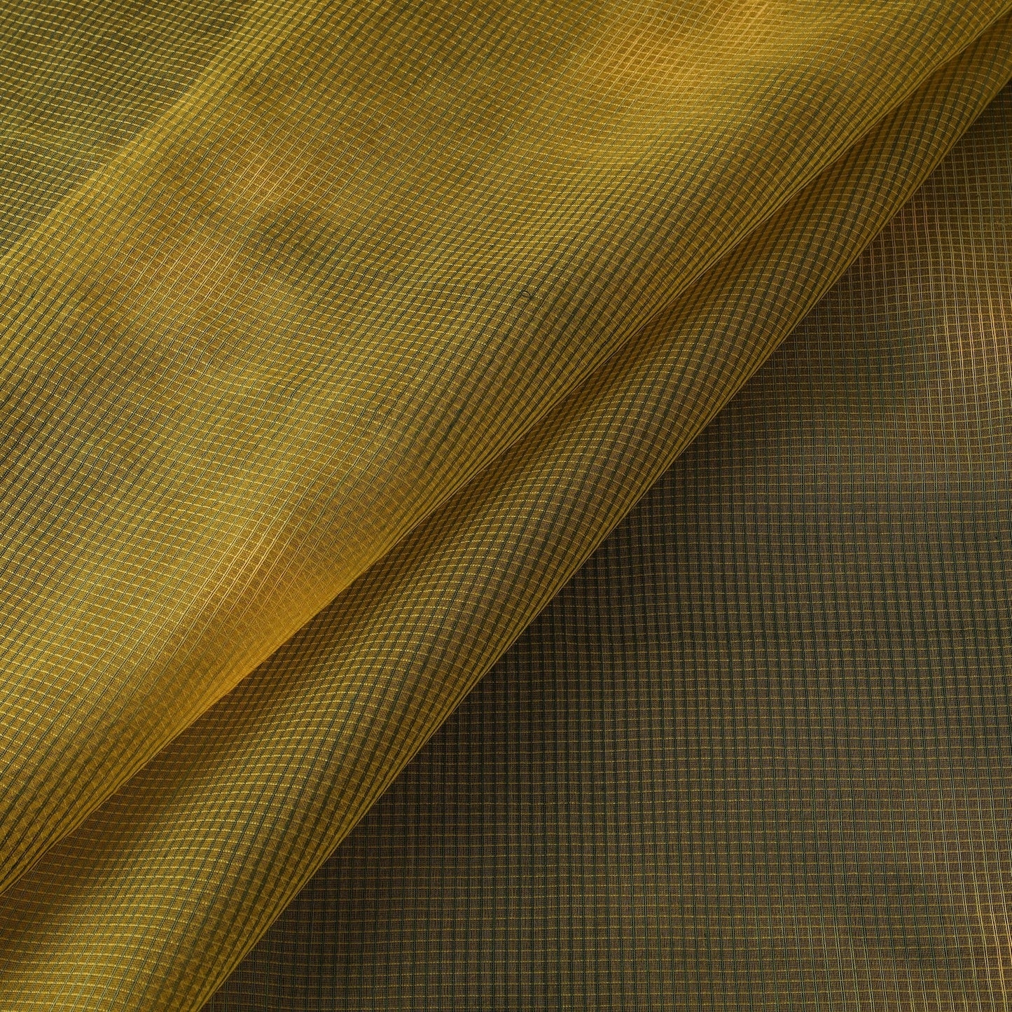Shibori tie-dye kota doria cotton fabric 06 - handcrafted