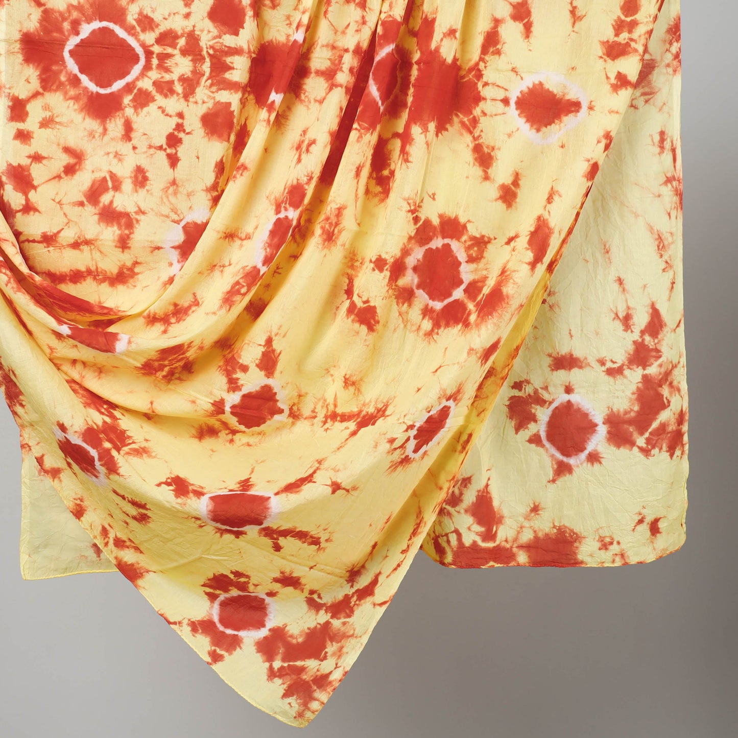  Shibori Tie-Dye Mul Cotton Dupatta/Wrap Sarong Pareo/Beach Wear at iTokri.com