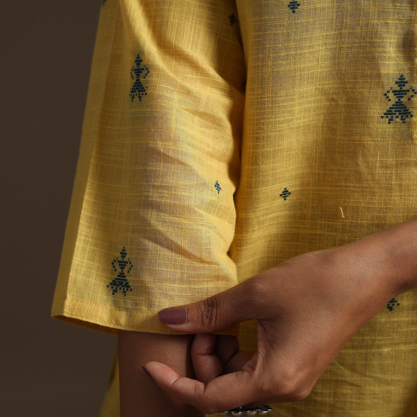 Short cotton jacquard kurta for women 24 2025/1180-1 231