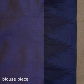 Silk ilkal saree with temple border 12 - handcrafted