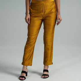  Silk Tapered Casual Pant for Women 01 