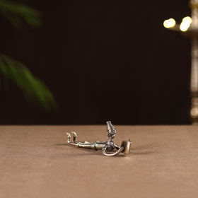 Sleeping lady with book - tribal odisha dokra handmade home