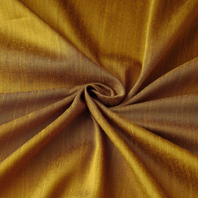 Yellow - Slub Silk Plain Fabric 13
