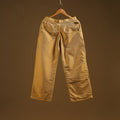 Slub silk plain palazzo 08 - handcrafted