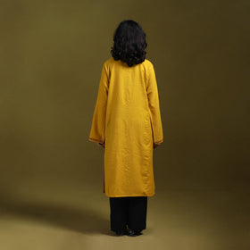 Sozni hand embroidered kashmiri merino wool pheran 31