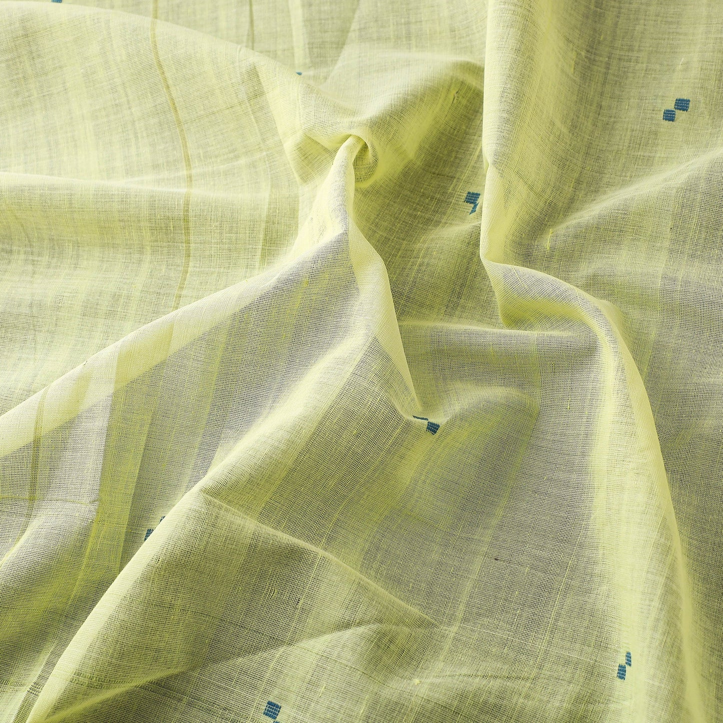 Buy Srikakulam Jamdani Buti Pure Handloom Cotton Fabric Online at iTokri.com