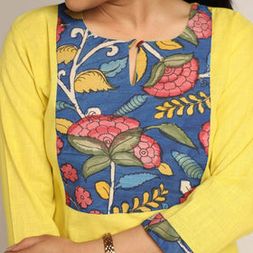 plain patchwork kurta 