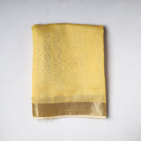  Traditional Chanderi Silk Handloom Precut Fabric 