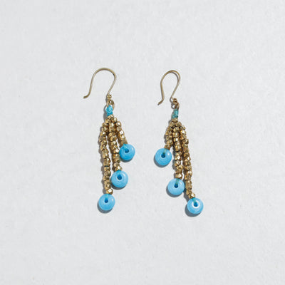  Tribal Odisha Dokra Threadwork Earrings Online at iTokri.com 