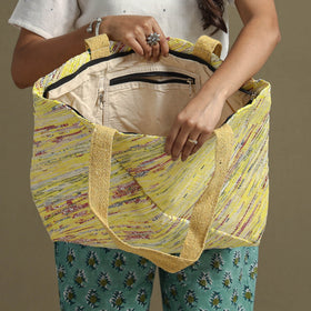 upcycled shoulder bag