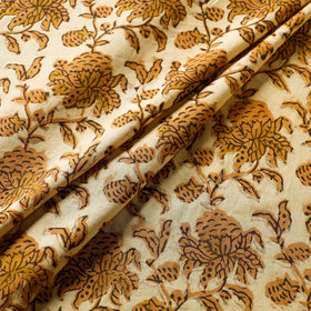 Traditional Bagru Print Fabric from Rajasthan