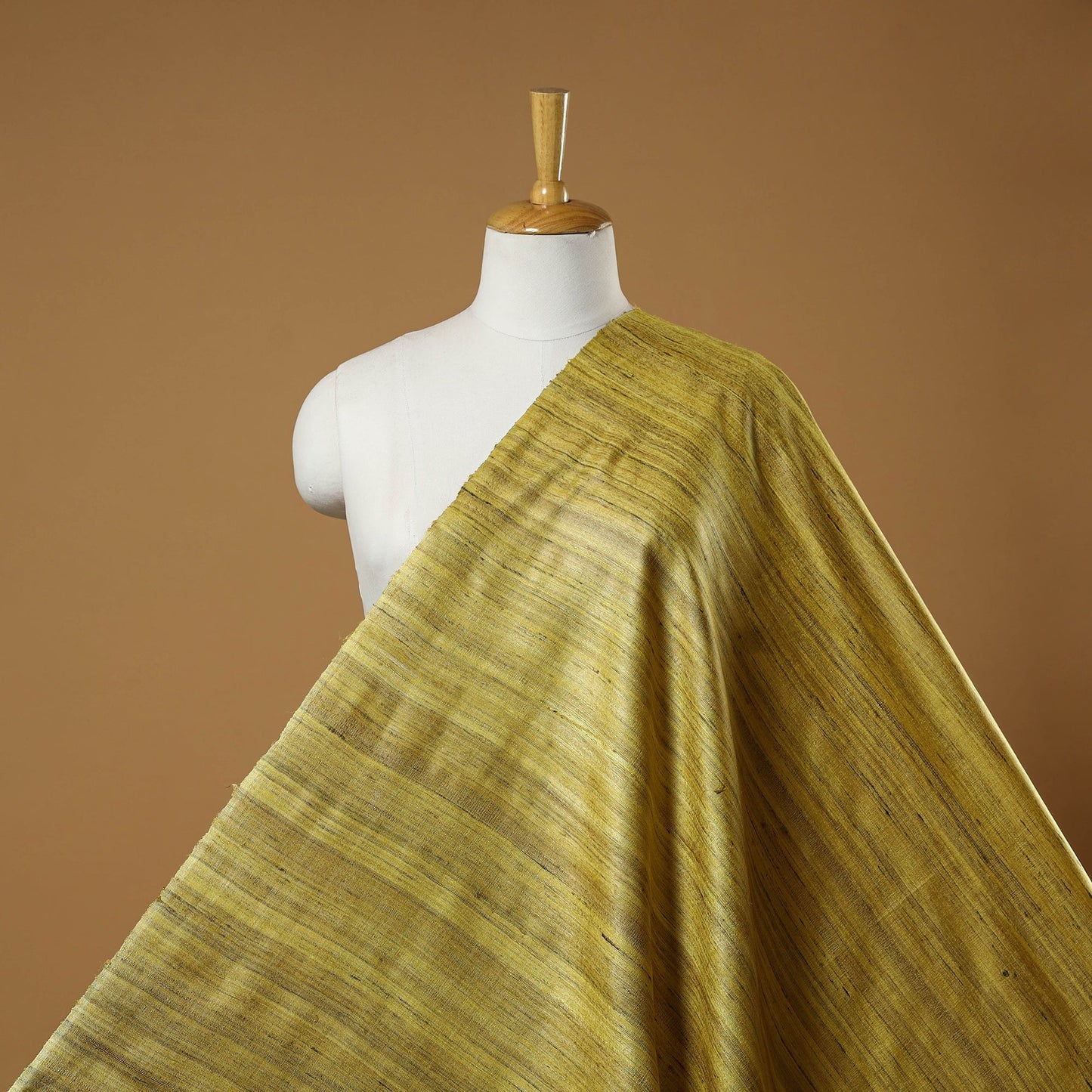 Vidarbha tussar x ghicha silk handloom fabric 04