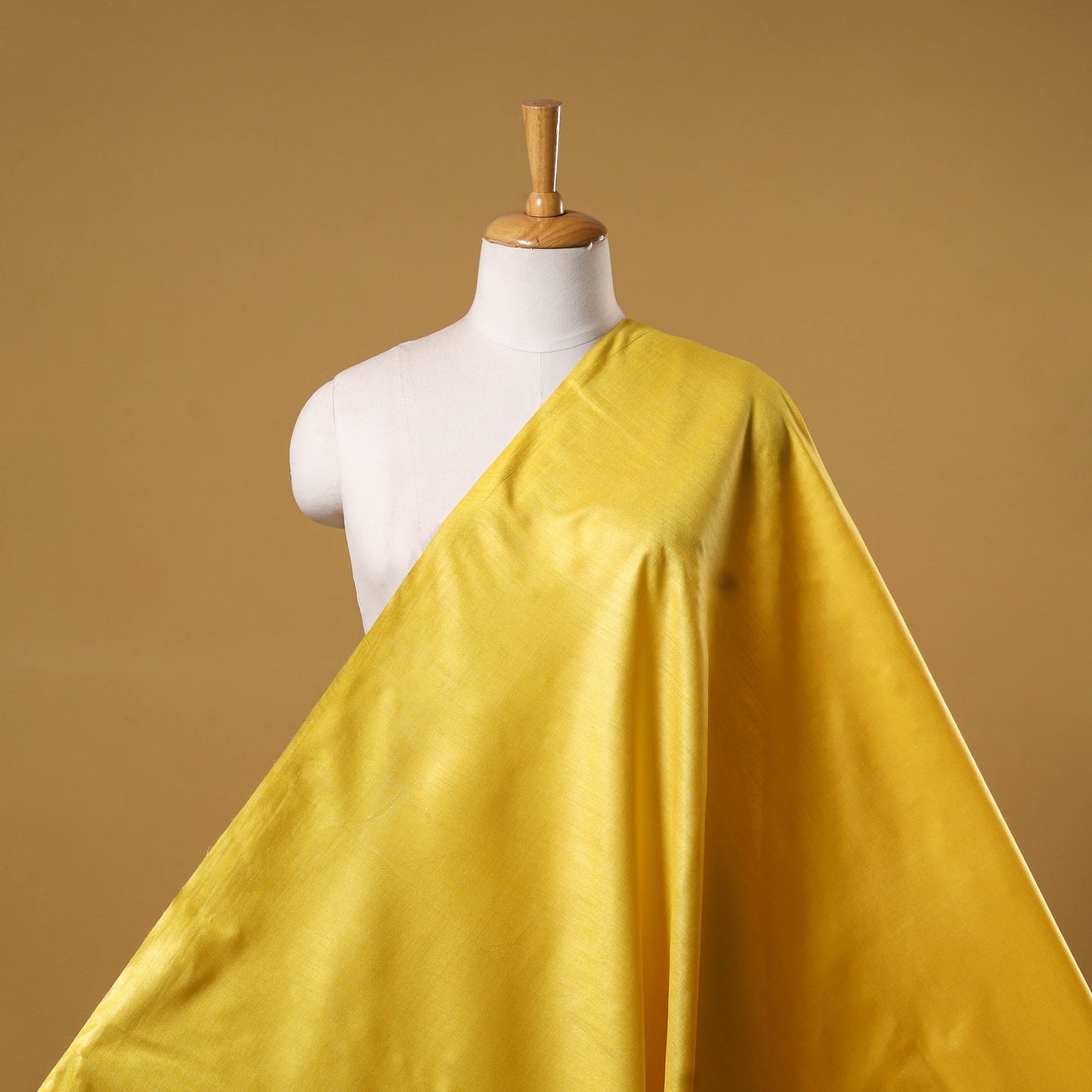 Vidarbha tussar x muga silk handloom plain fabric 08