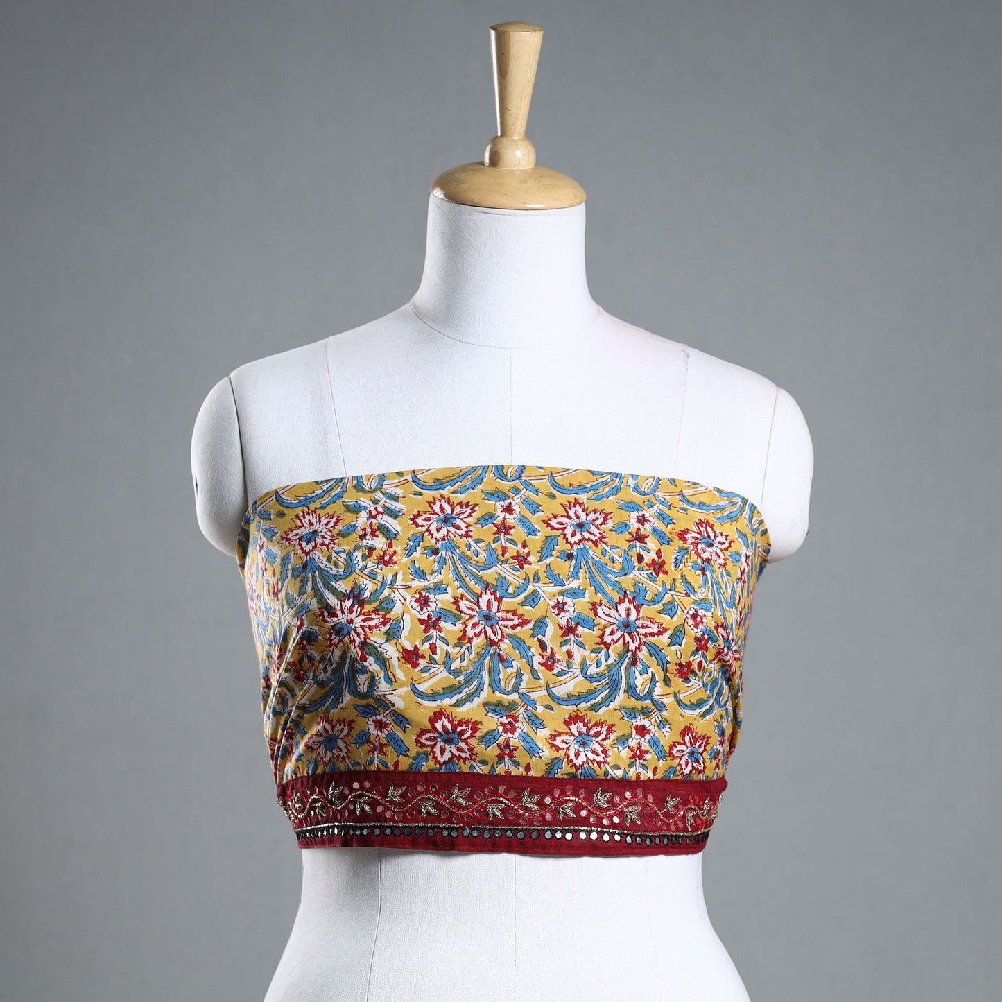 sanganeri blouse piece