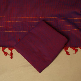 Zari buti jacquard cotton 3pc unstitched dress material 176