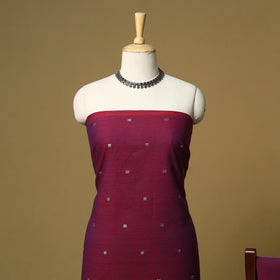 Zari buti jacquard cotton 3pc unstitched dress material 176