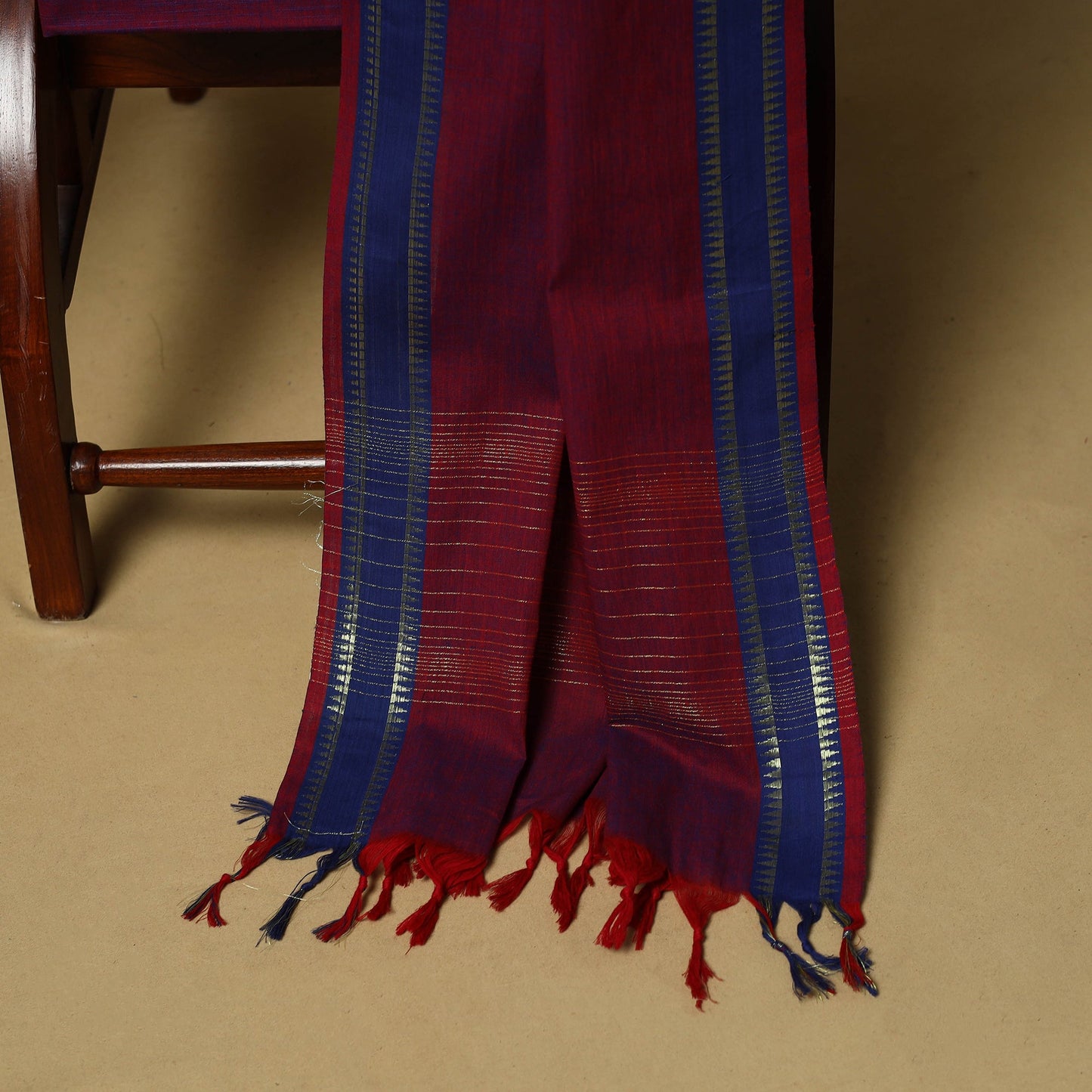 Zari buti jacquard cotton 3pc unstitched dress material 177