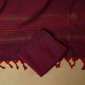 Zari buti jacquard cotton 3pc unstitched dress material 177